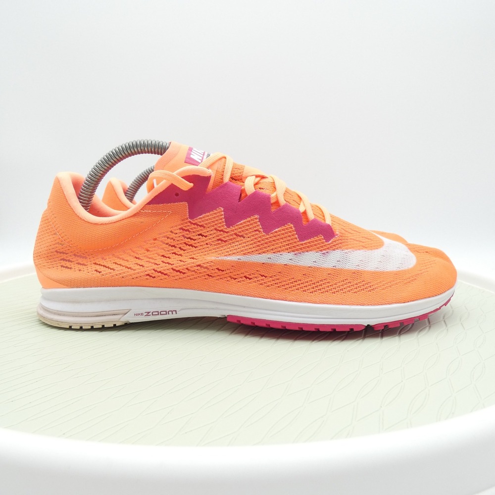 Nike Zoom Streak LT 4 Racing Shoes Crimson Pulse Mango 727964-XE Mens 10